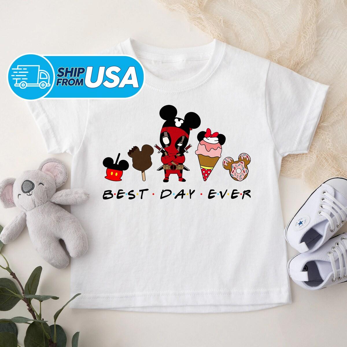 Custom Best Day Ever Superhero Shirt 3