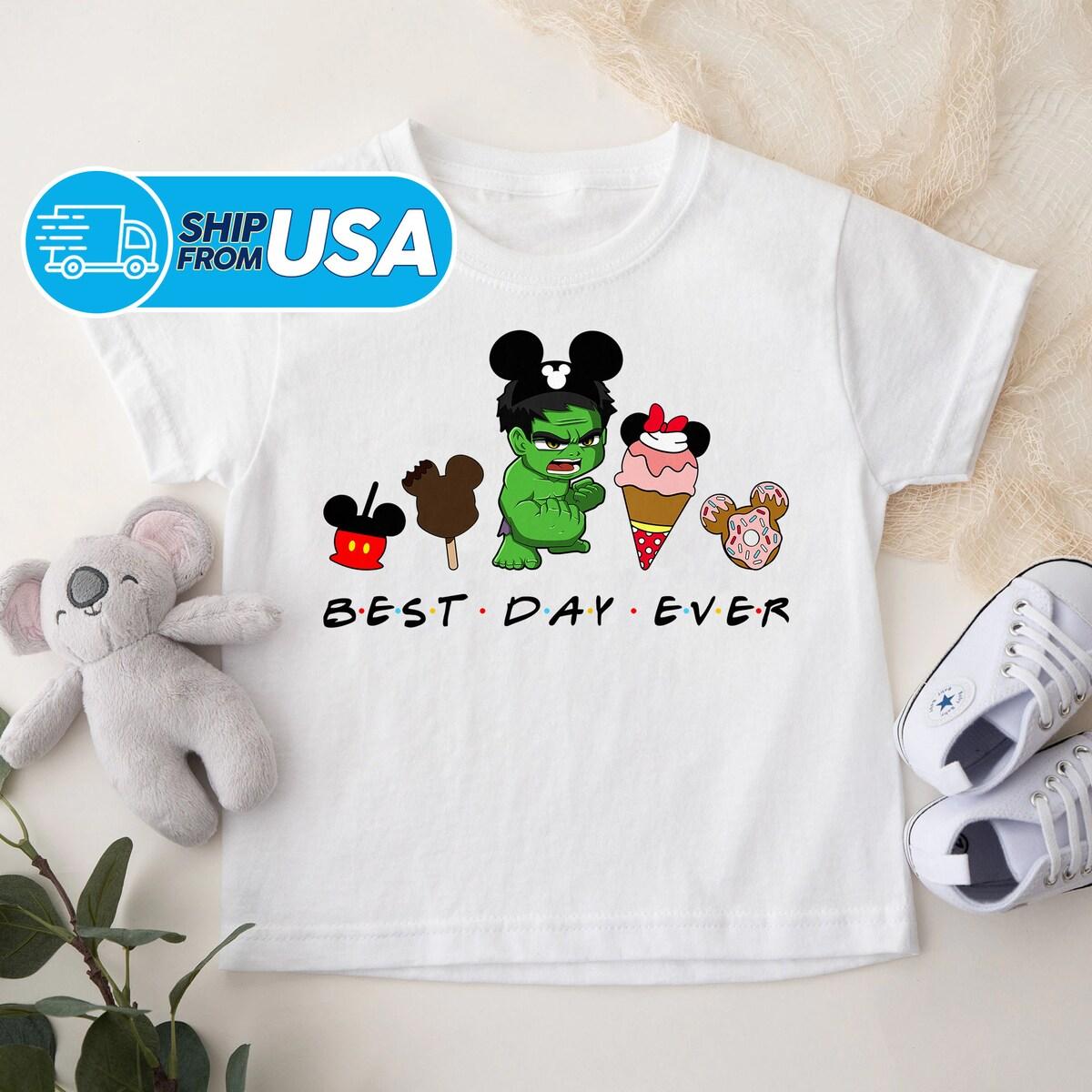 Custom Best Day Ever Superhero Shirt 4