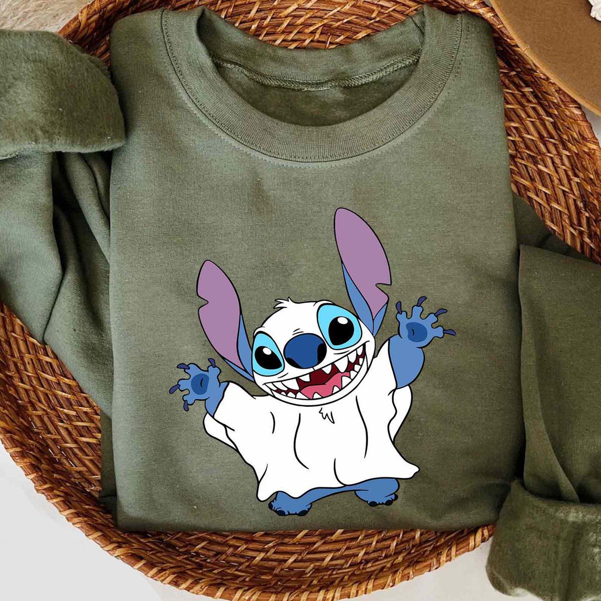 Custom Disney Characters Boo Halloween Shirt 4