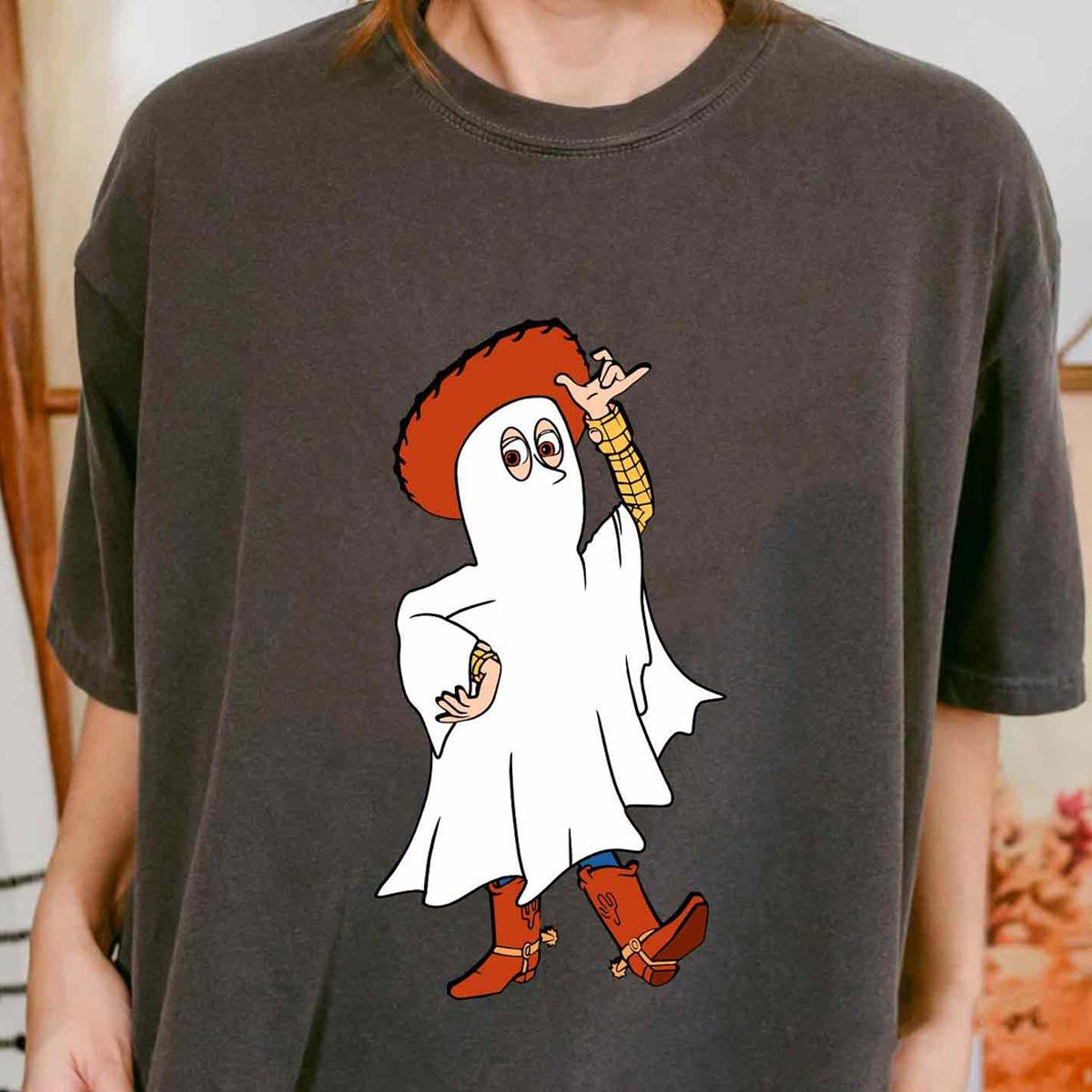 Custom Disney Characters Boo Halloween Shirt 5