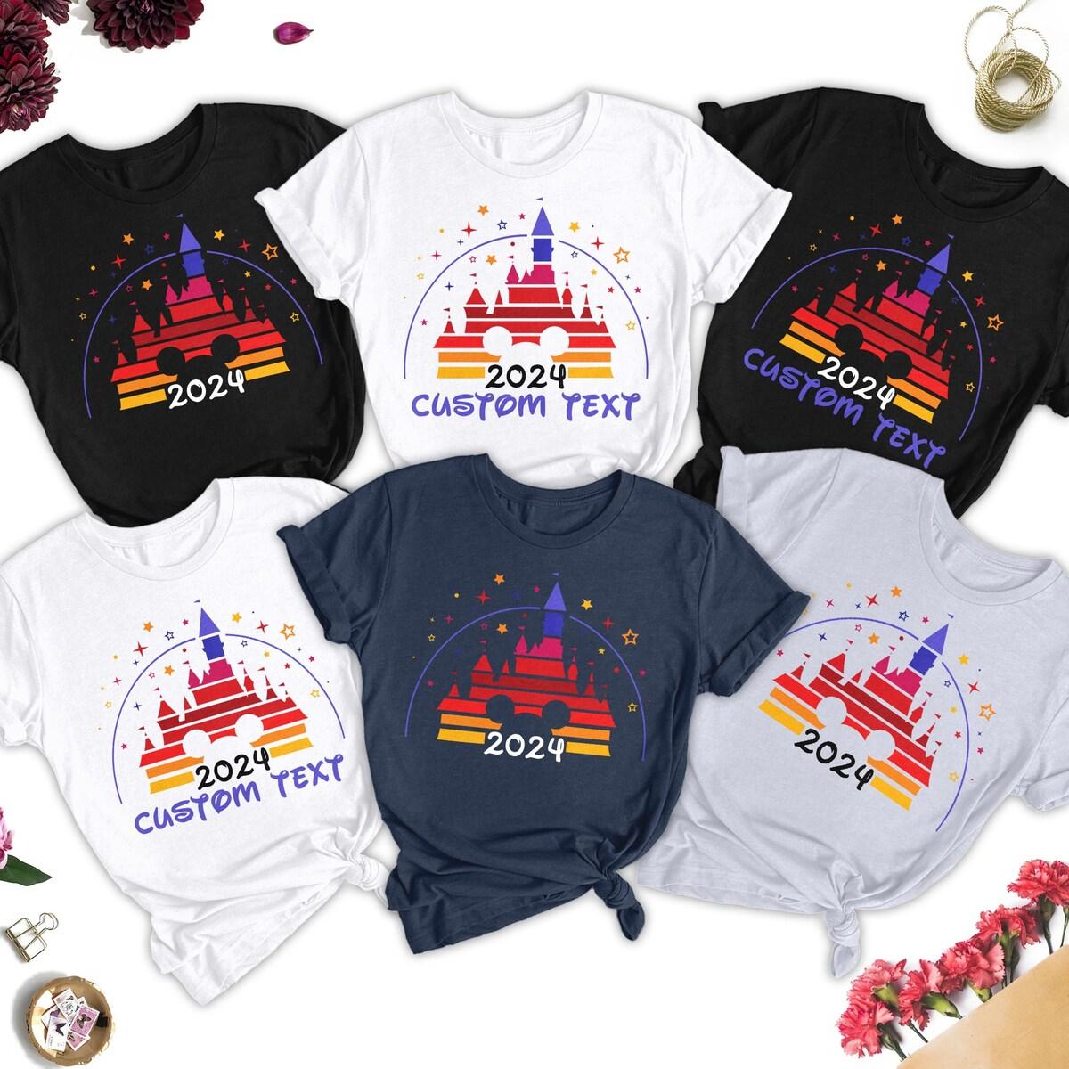 Custom Magic Castle 2024 Family Vacation Shirt 2