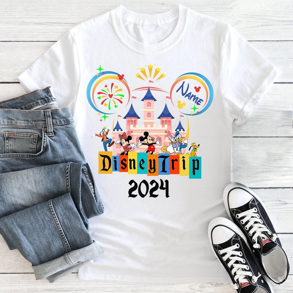 Custom Magic Kingdom Family Trip 2024 Family Vacation Matching Shirt 3