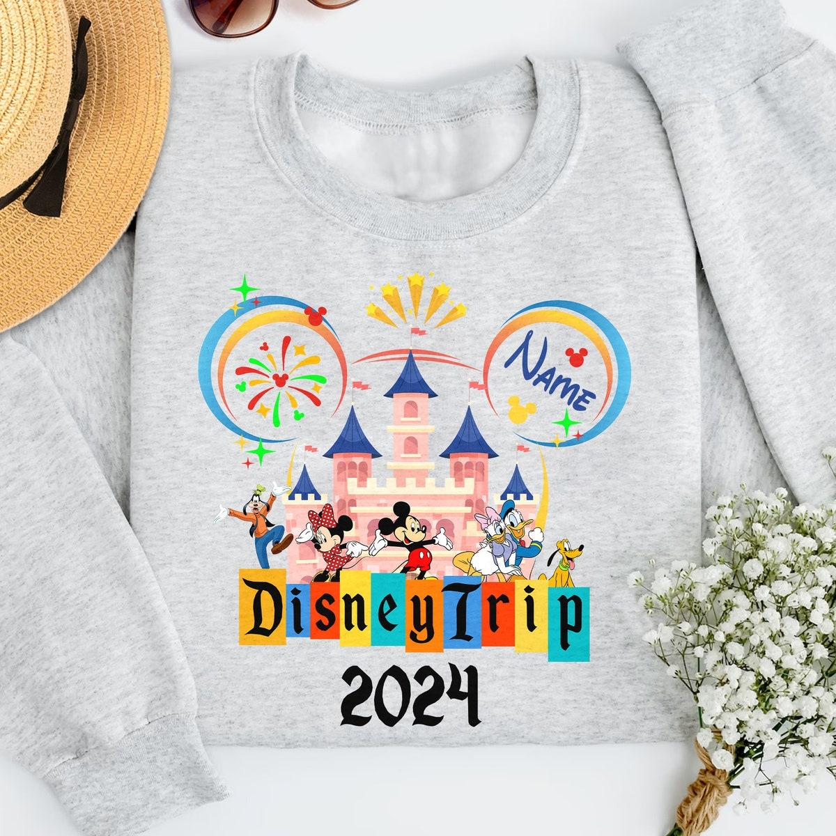 Custom Magic Kingdom Family Trip 2024 Family Vacation Matching Shirt 4