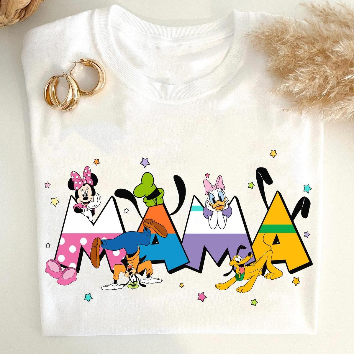 Custom Mickey And Friends Mama Personalized Shirt 1