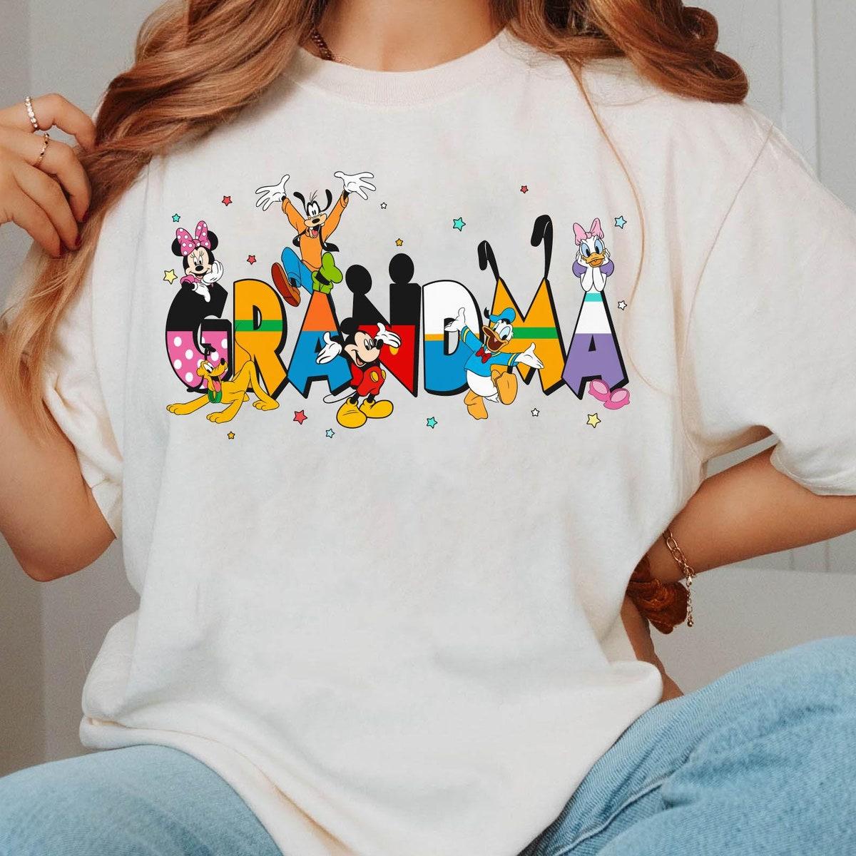 Custom Mickey And Friends Mama Personalized Shirt 3