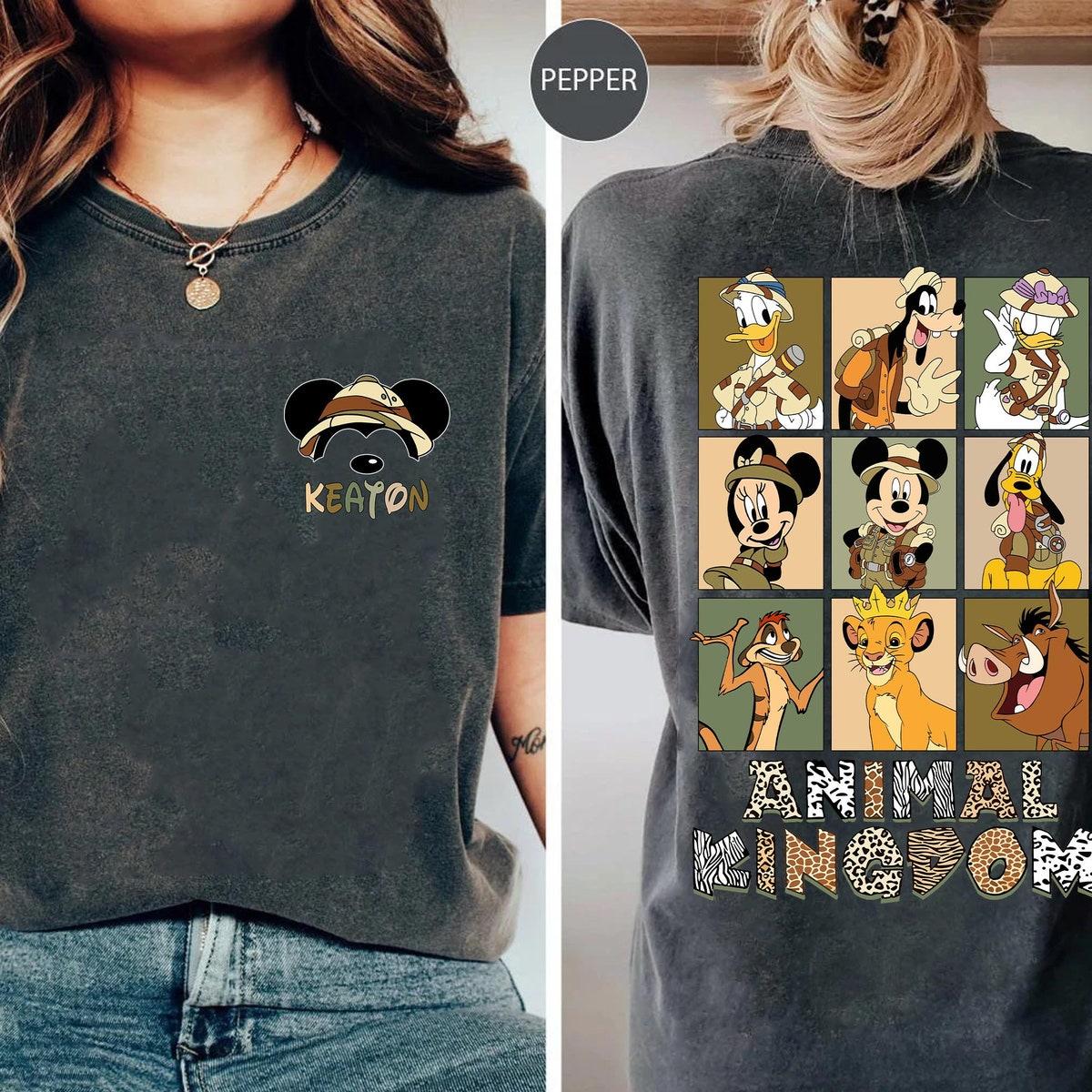 Custom Mickey Minnie Animal Kingdom Shirt 2