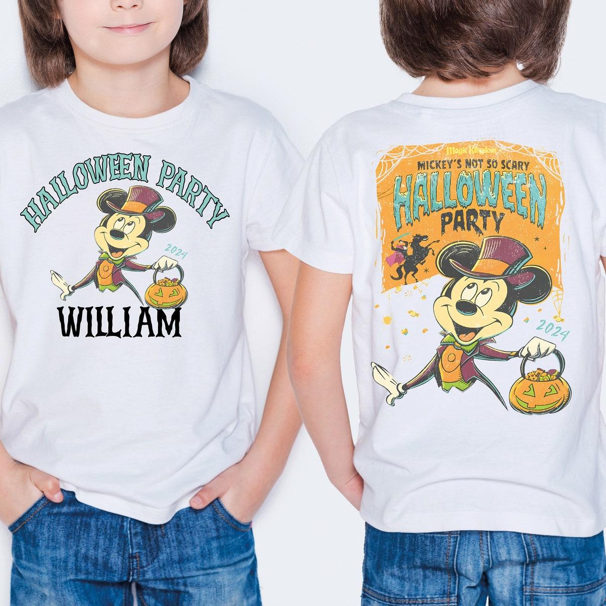 Custom Mickey's Not So Scary Halloween Party Shirt 2