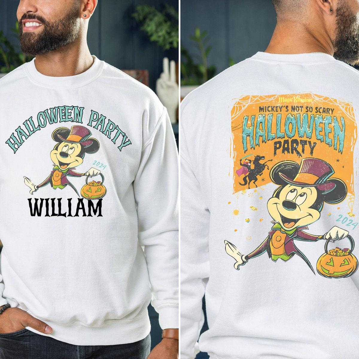 Custom Mickey's Not So Scary Halloween Party Shirt 4