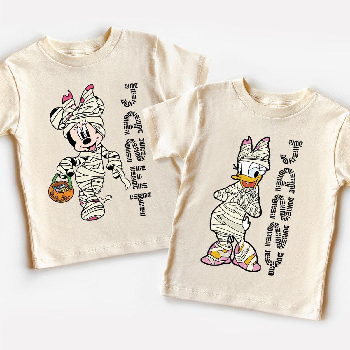 Custom Mummy Mickey And Friends Shirt 2