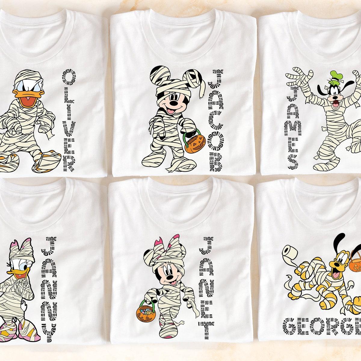 Custom Mummy Mickey And Friends Shirt 4