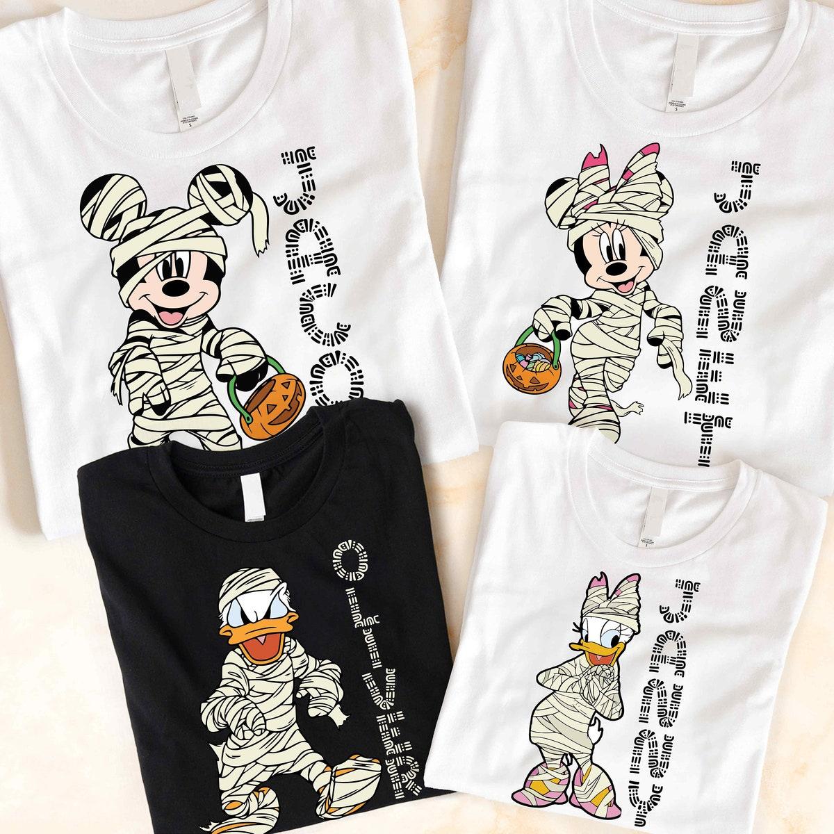 Custom Mummy Mickey And Friends Shirt 5