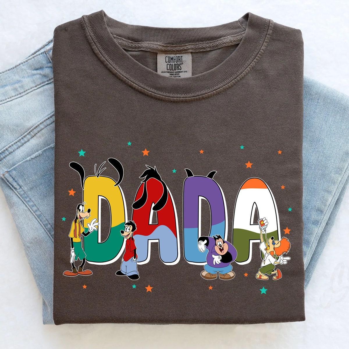 Custom Name Dada With A Goofy Movie Themed Personalized Shirt 5