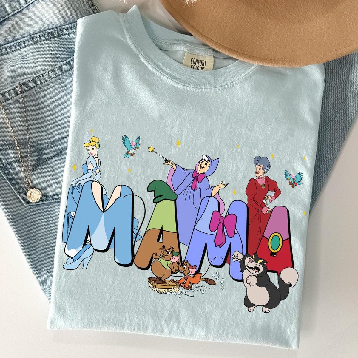 Custom Name Mama Cinderella Theme Personalized Shirt 1