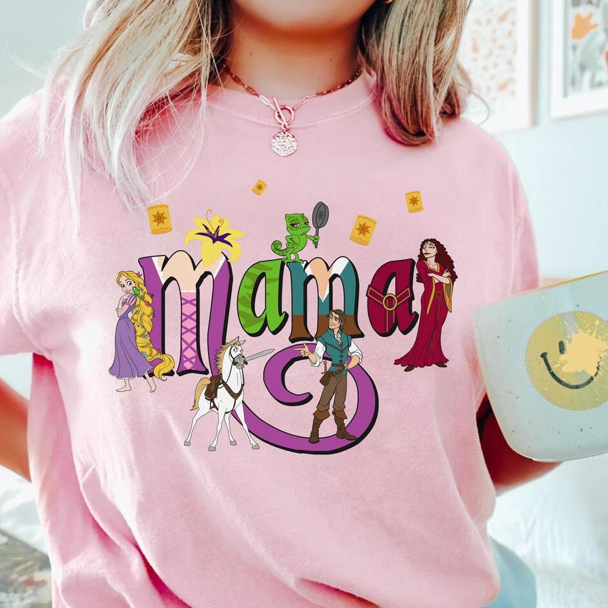 Custom Tangled Mama Shirt 1