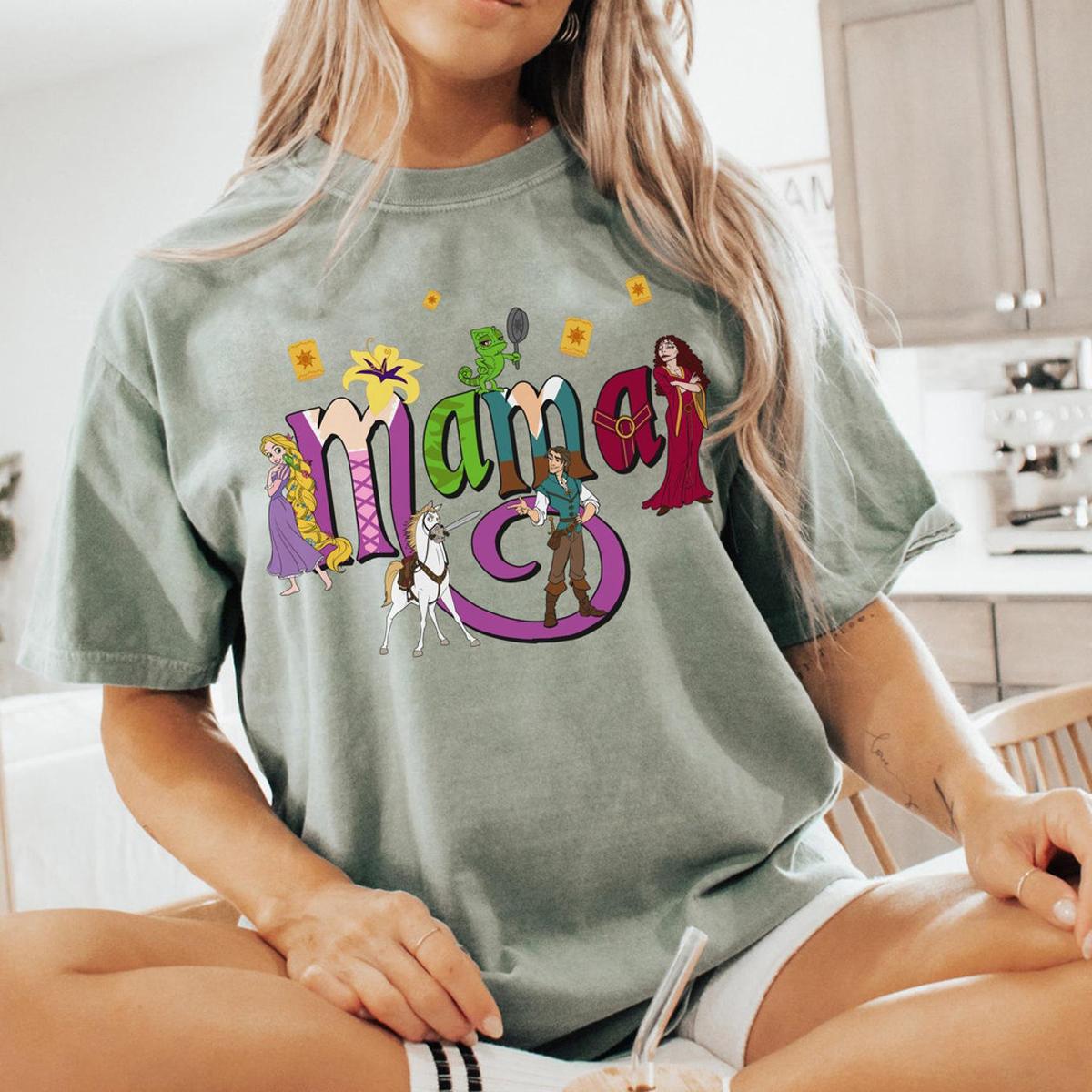 Custom Tangled Mama Shirt 4