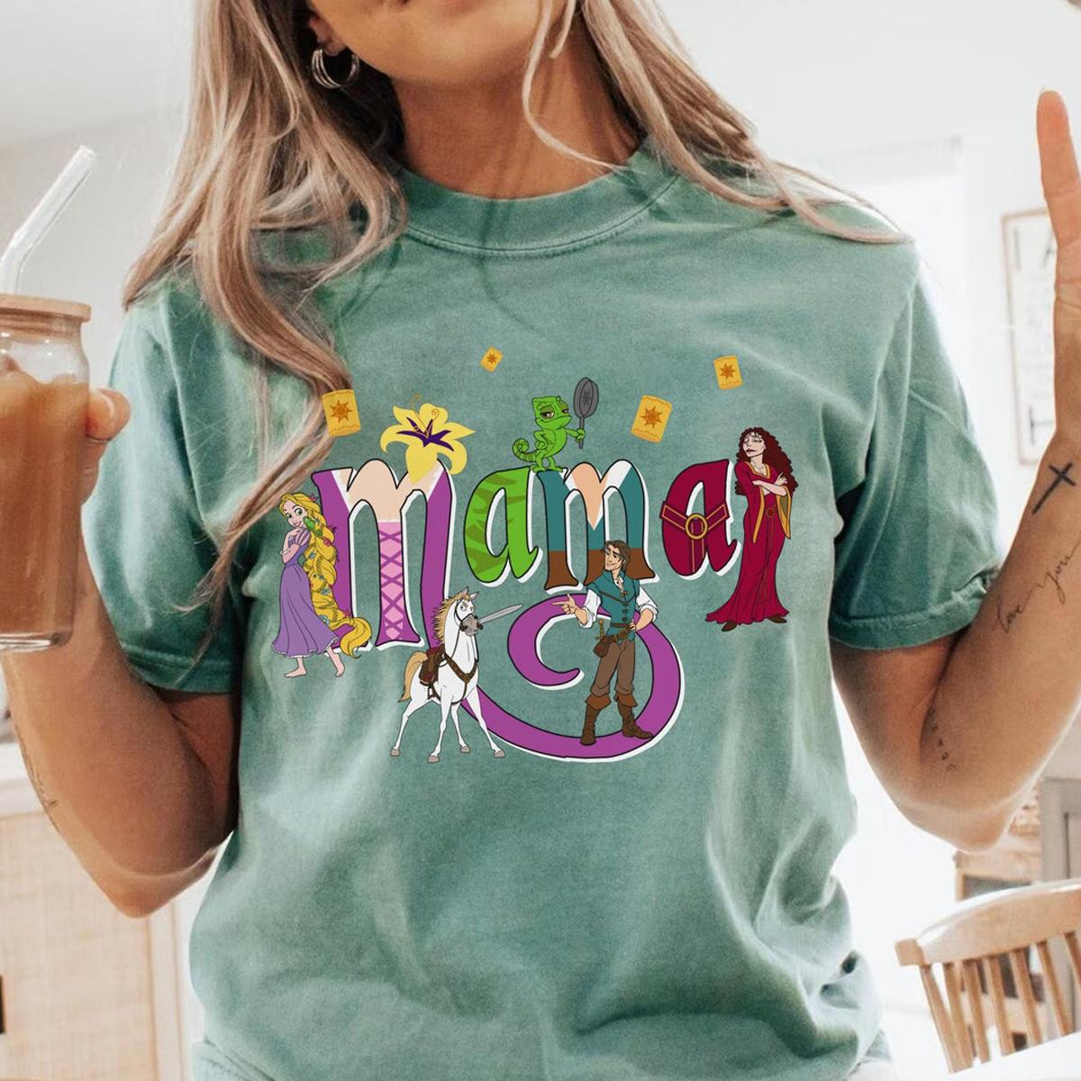 Custom Tangled Mama Shirt 5