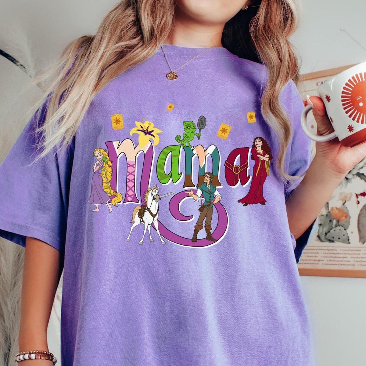 Custom Tangled Mama Shirt 6