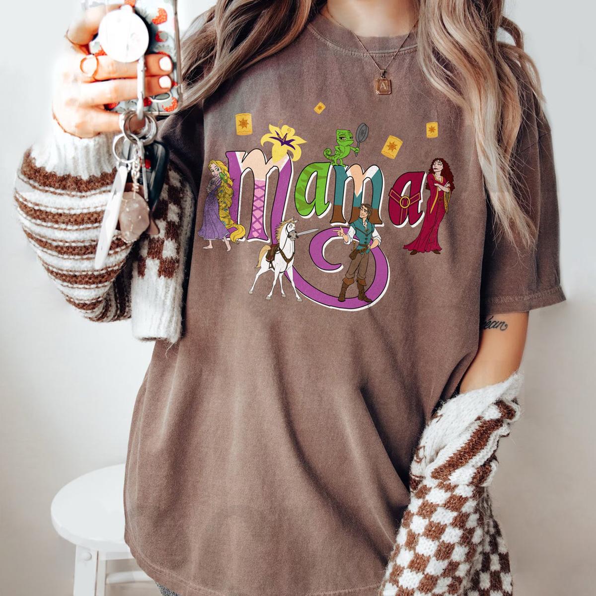 Custom Tangled Mama Shirt 7