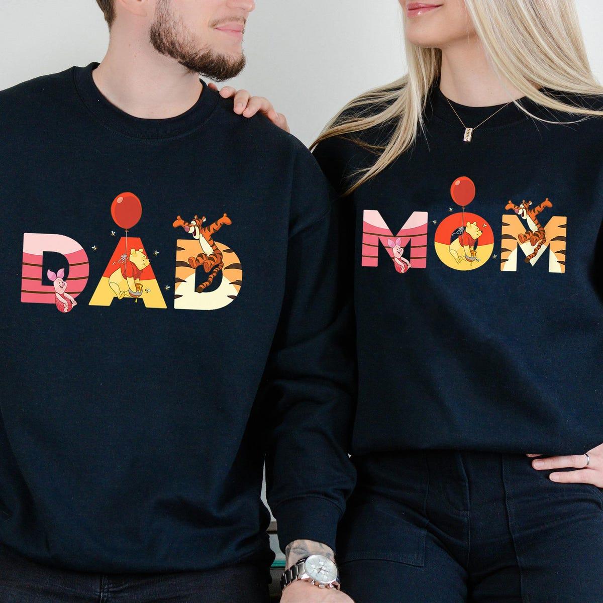 Custom Title Dad And Mom Shirt 2