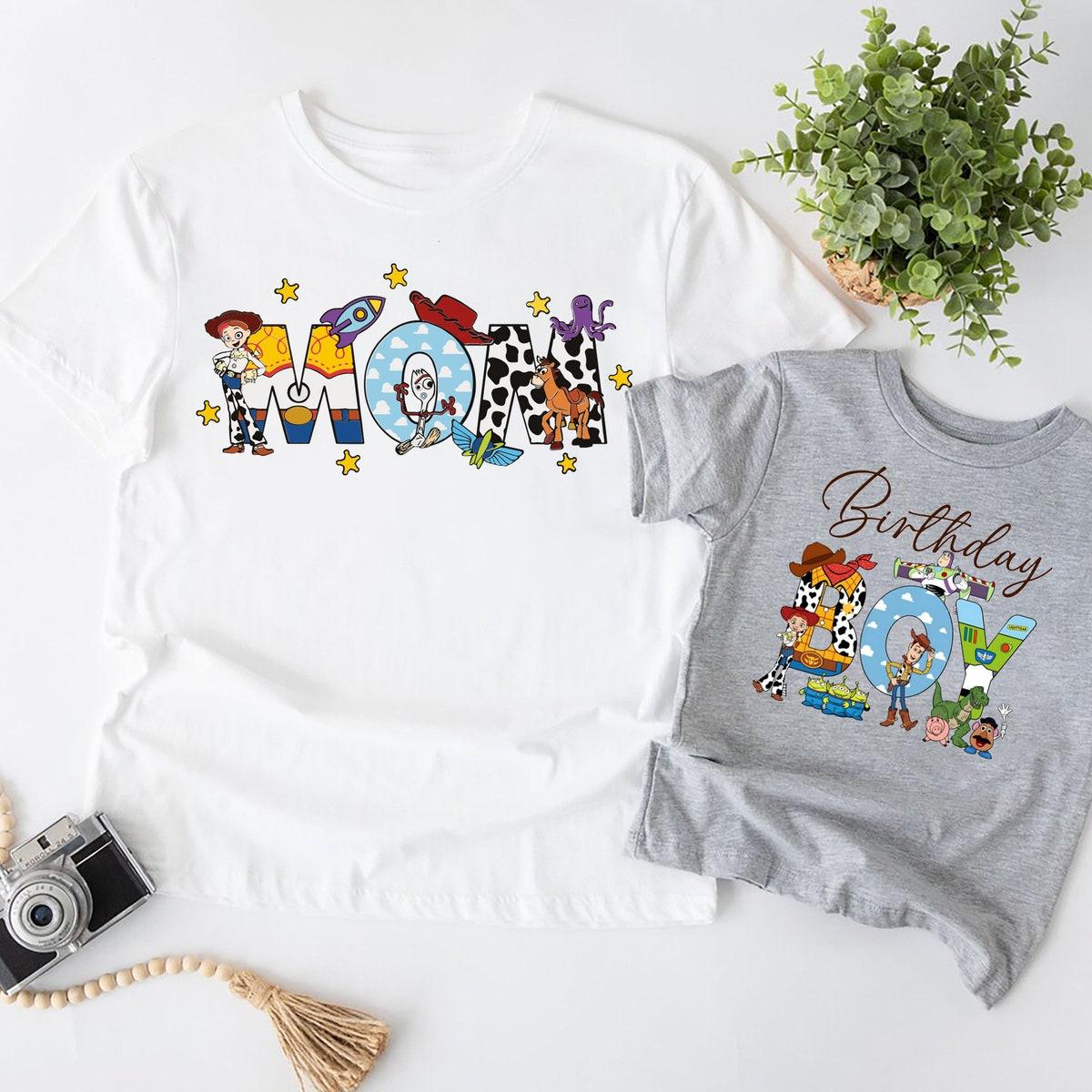 Custom Toy Story Birthday Mom Of The Birthday Boy Shirt 2