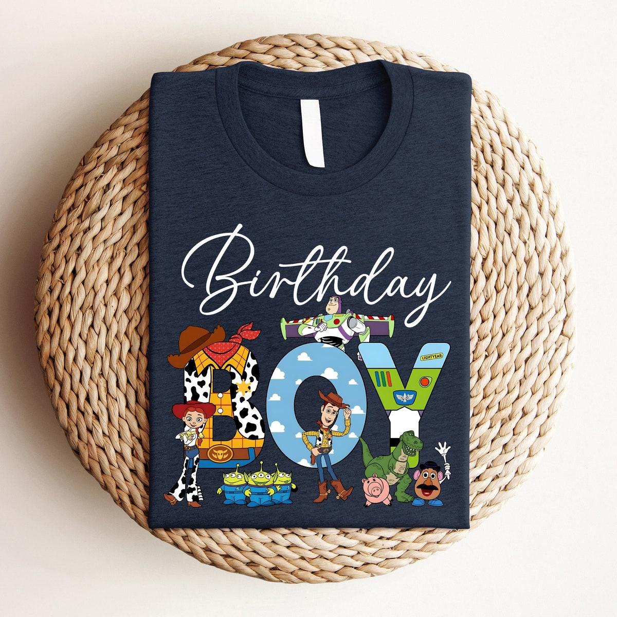 Custom Toy Story Birthday Mom Of The Birthday Boy Shirt 4