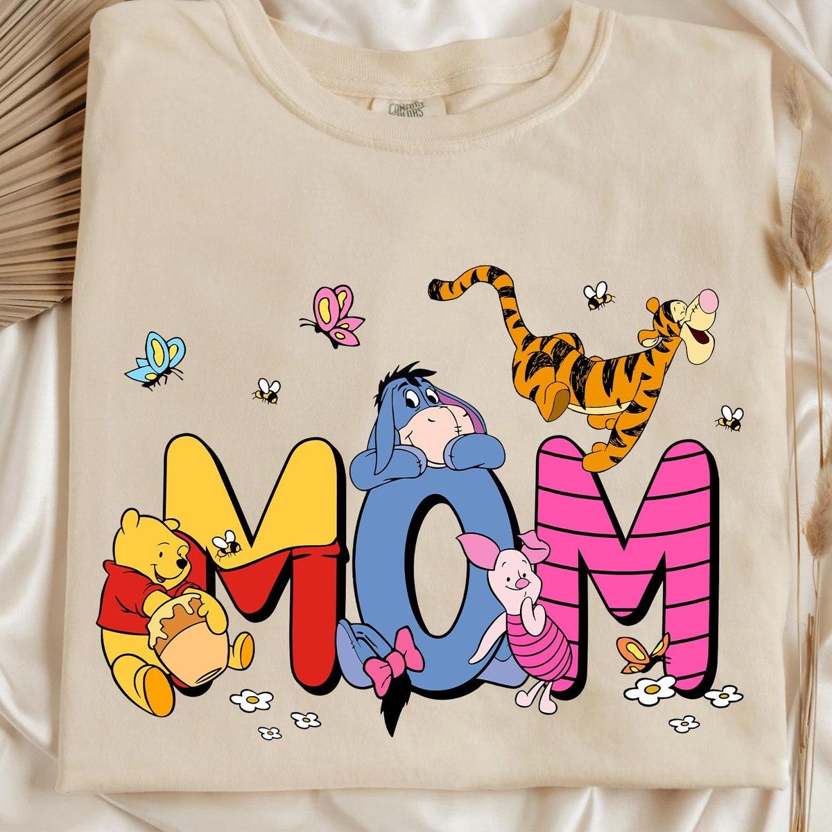 Custom Winnie The Pooh Mother Disney Personalized Shirt 1