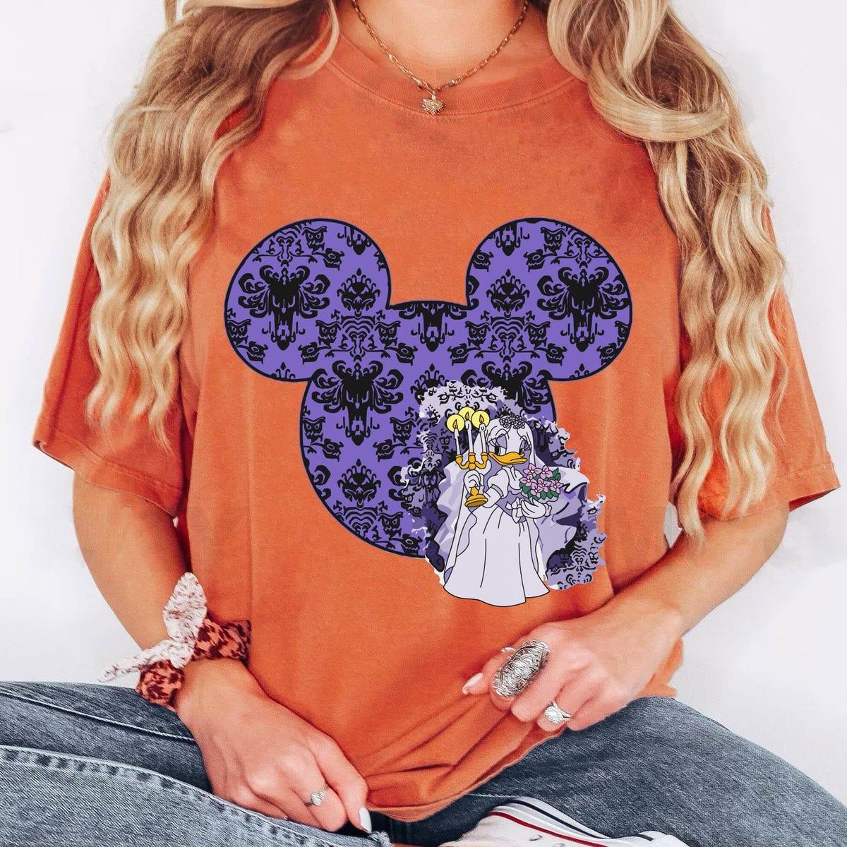 Daisy Duck Ghostly Bride Haunted Mansion Shirt 2