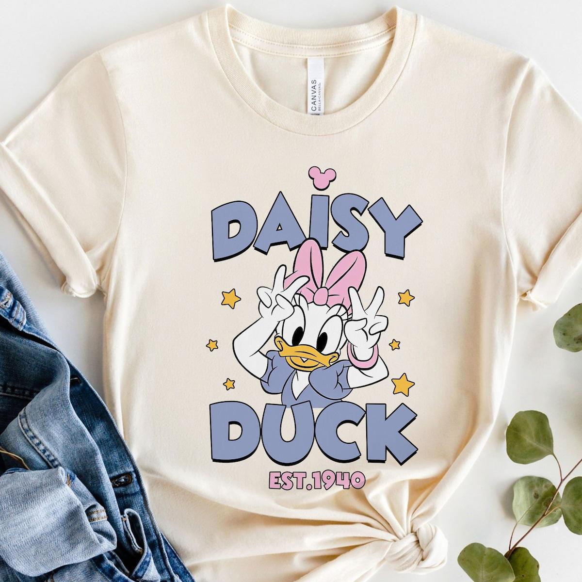 Daisy Duck Trip Est 1940 Family Matching Shirt 3