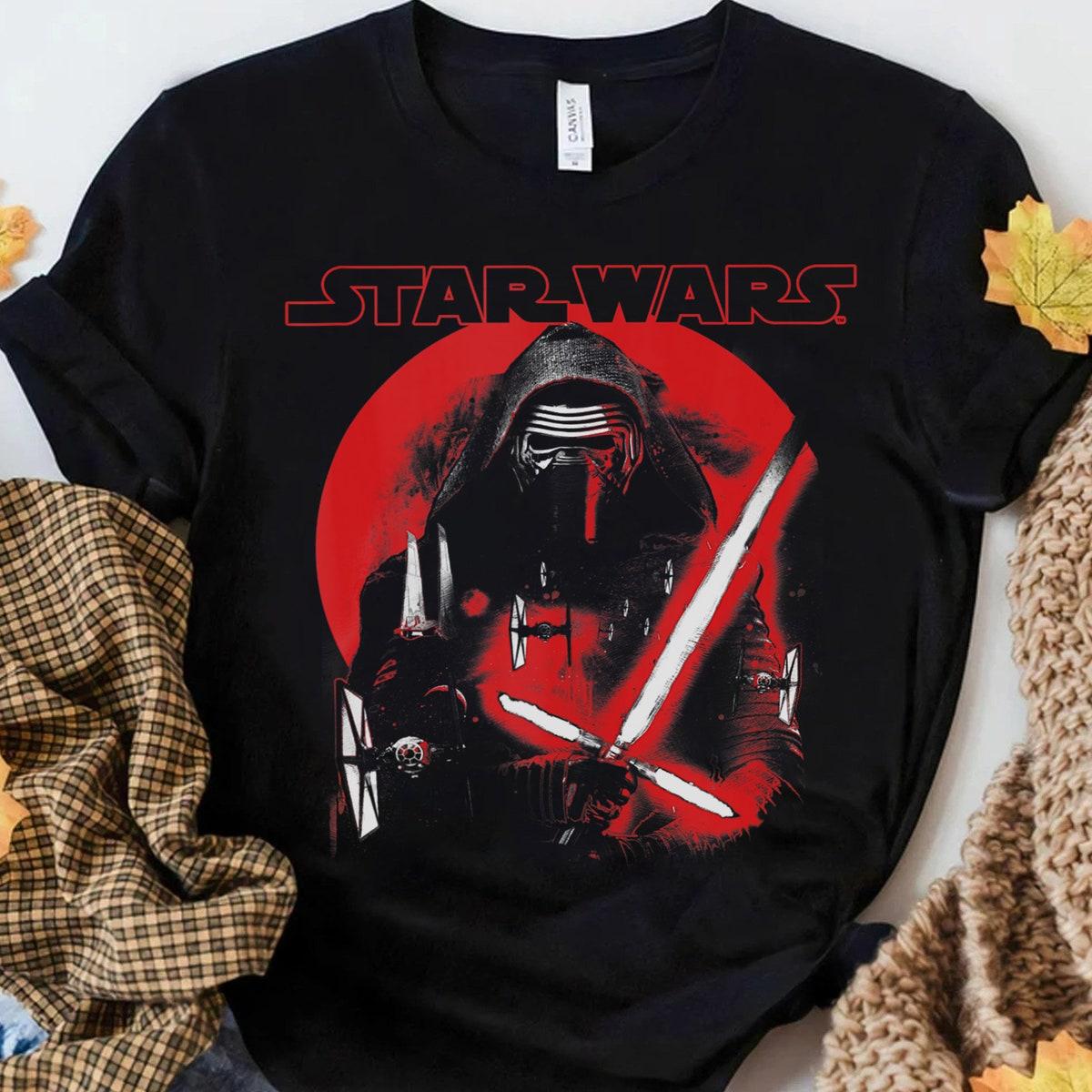 Dark Side Kylo Ren Sunset Poster Star Wars Shirt 1