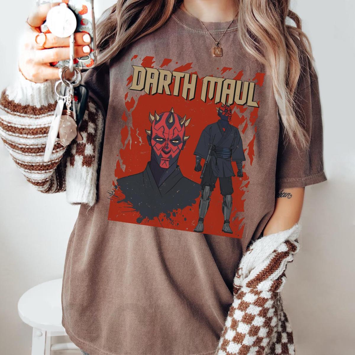 Darth Maul Zabrak Sith Star Wars Villain Shirt 5