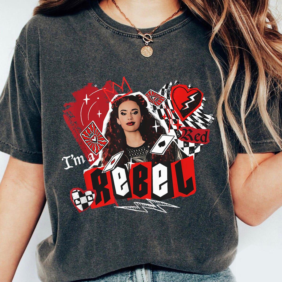 Descendants The Rise Of Red I'm A Rebel Vintage Shirt 2