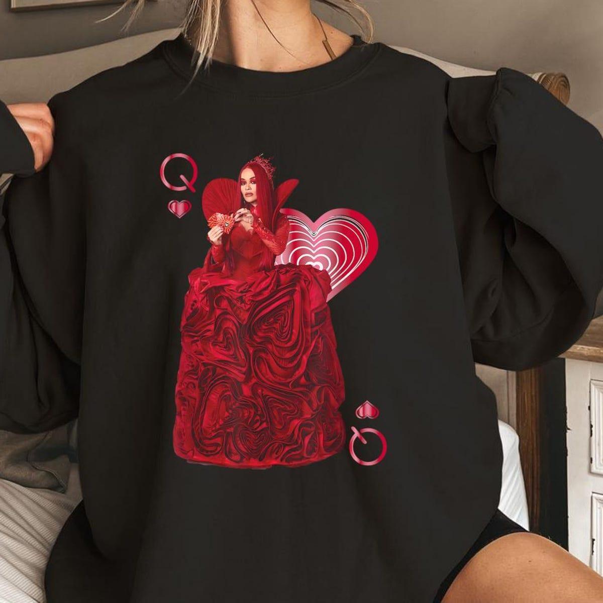 Descendants The Rise Of Red Queen Of Hearts Portrait Shirt 2