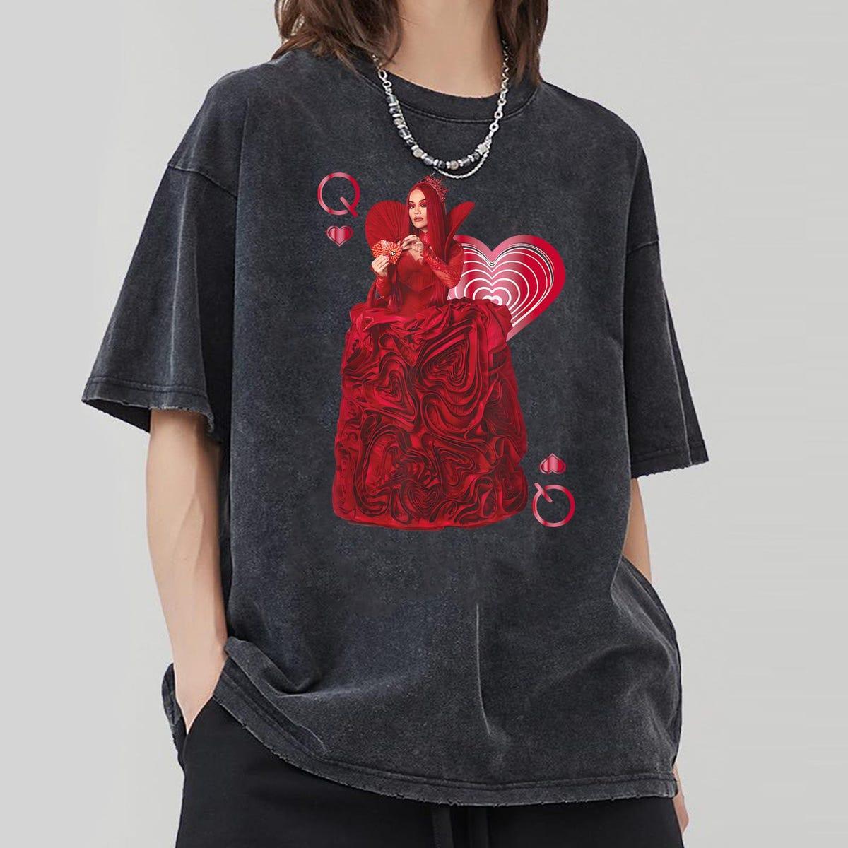 Descendants The Rise Of Red Queen Of Hearts Portrait Shirt 5