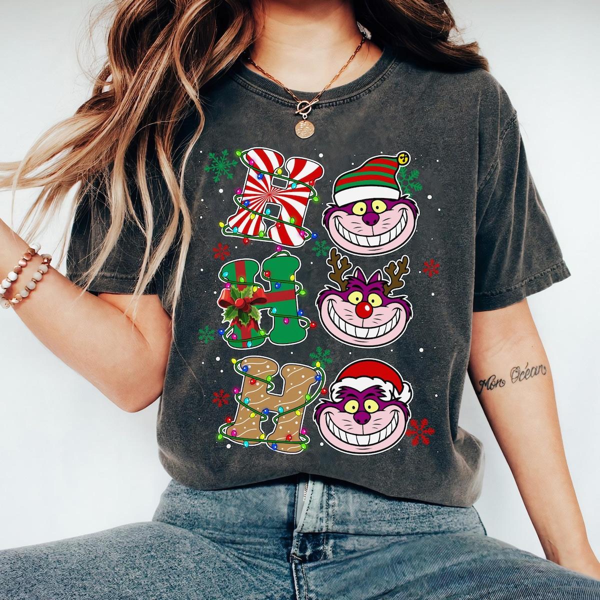 Disney Alice In Wonderland Christmas Shirt 1