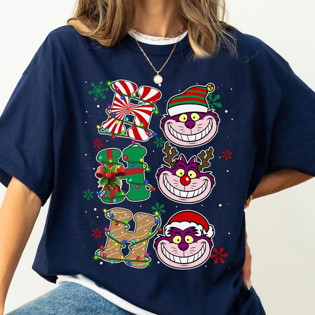 Disney Alice In Wonderland Christmas Shirt 2