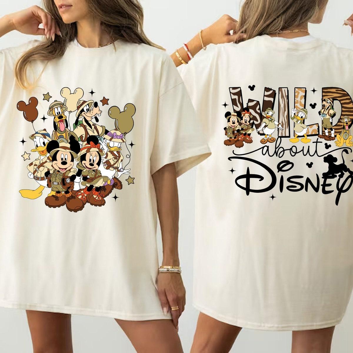 Disney Animal Kingdom Mickey Safari Shirt 1