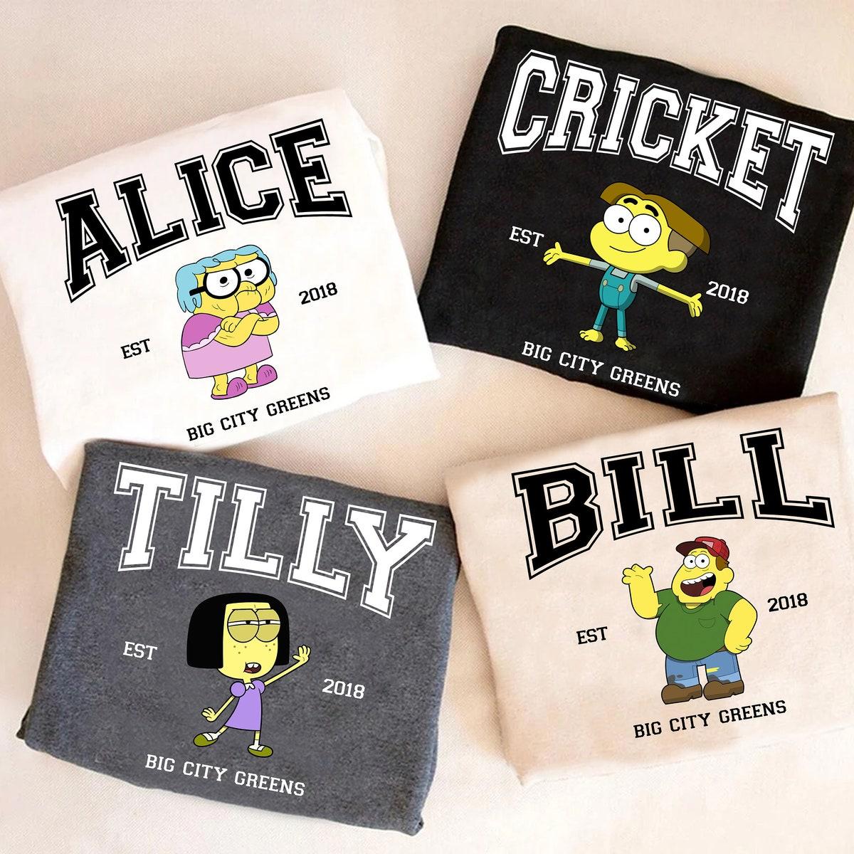 Disney Big City Greens Poster Cricket Custom Retro Shirt 1