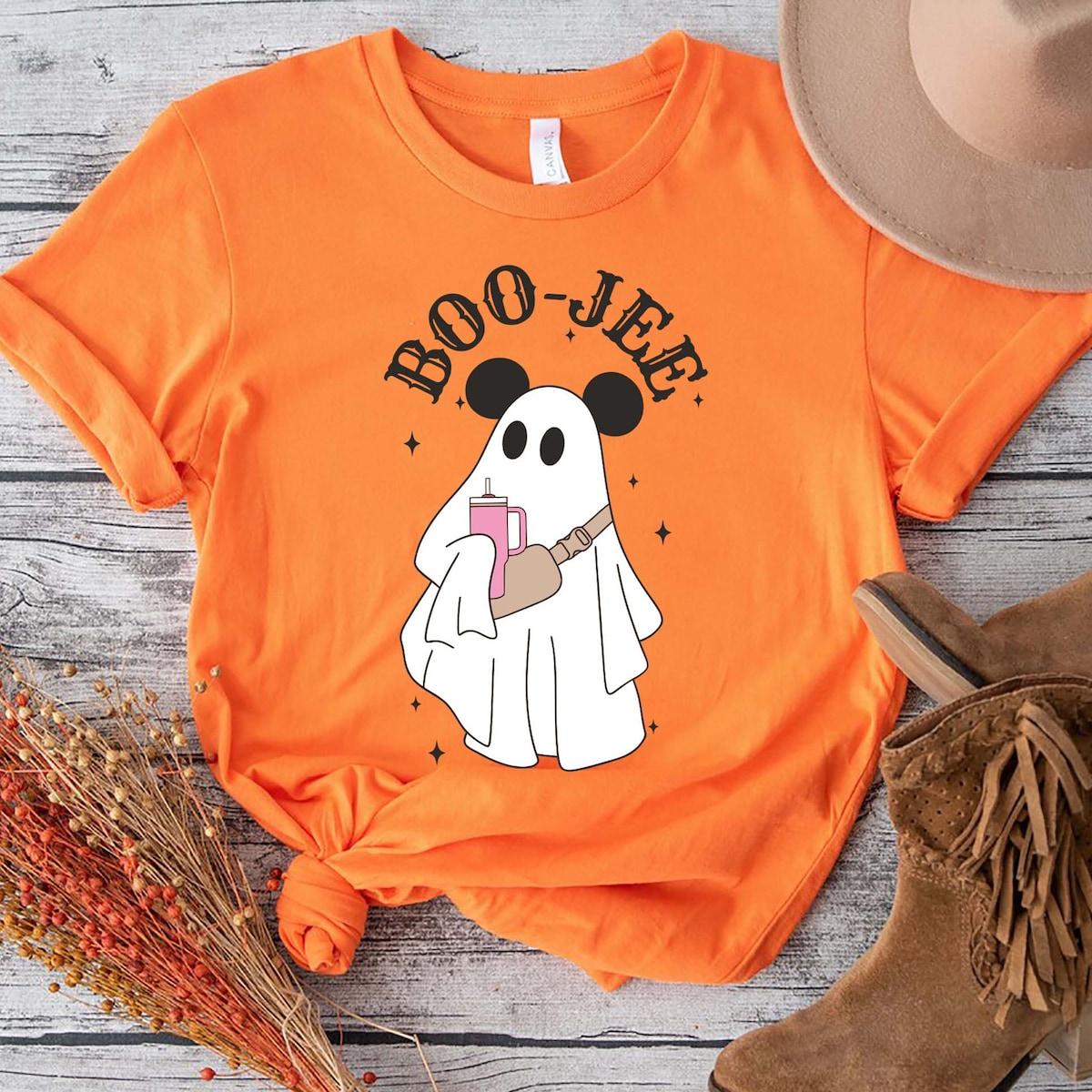 Disney Boo jee Mickey Mouse Halloween Shirt 2