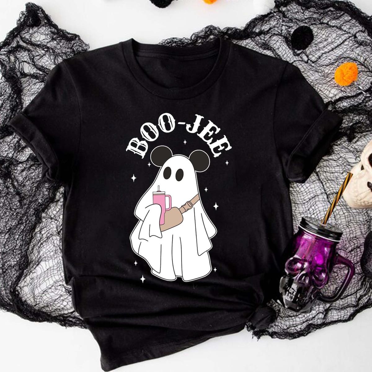 Disney Boo jee Mickey Mouse Halloween Shirt 5