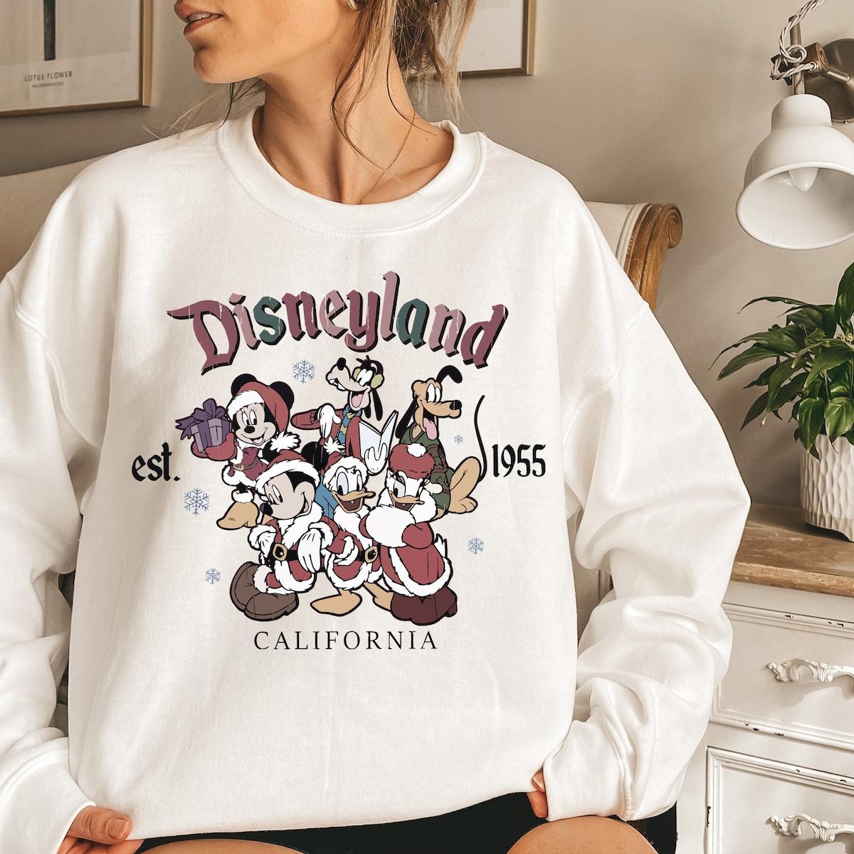 Disney California Est 1995 Mickey And Friends Shirt 1