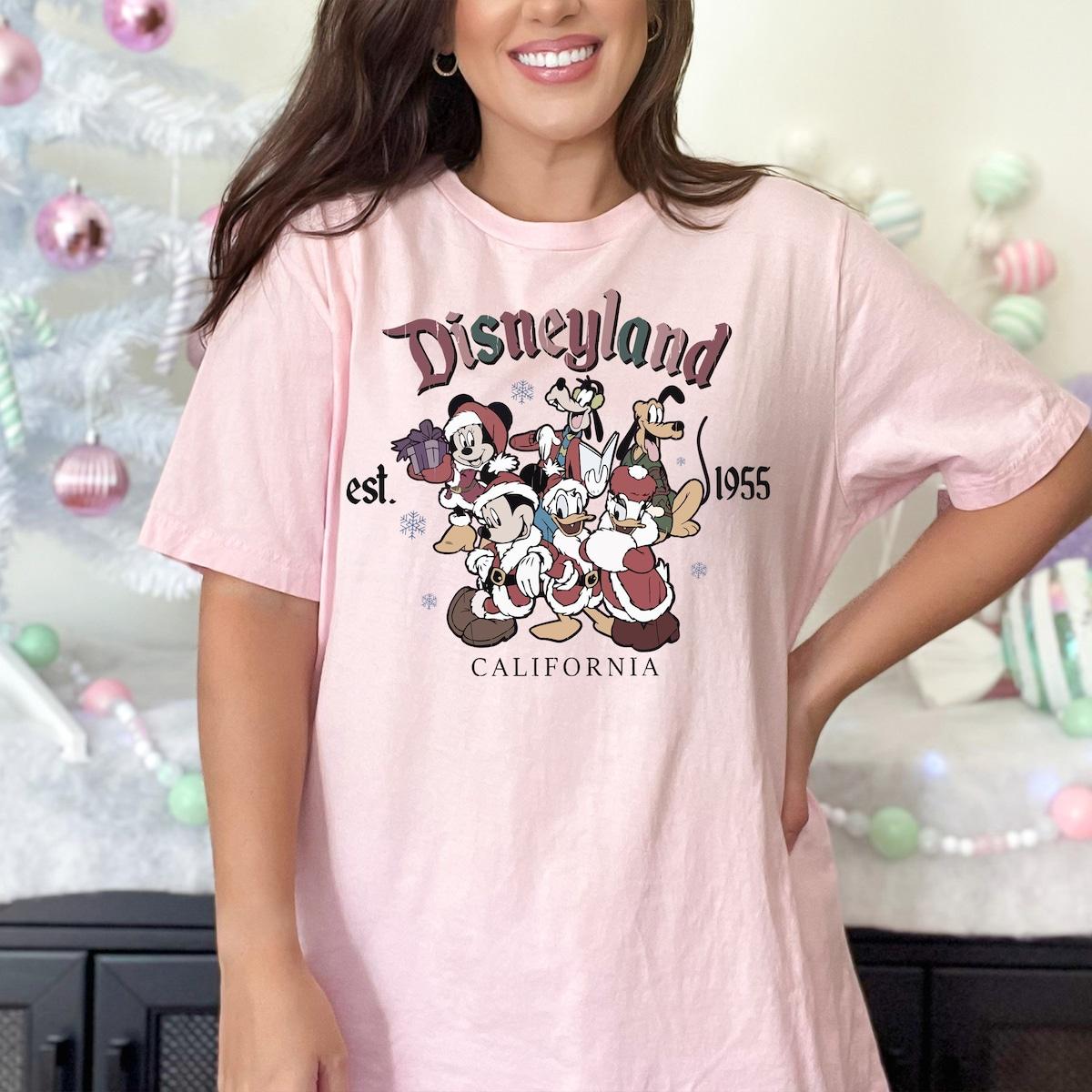 Disney California Est 1995 Mickey And Friends Shirt 6