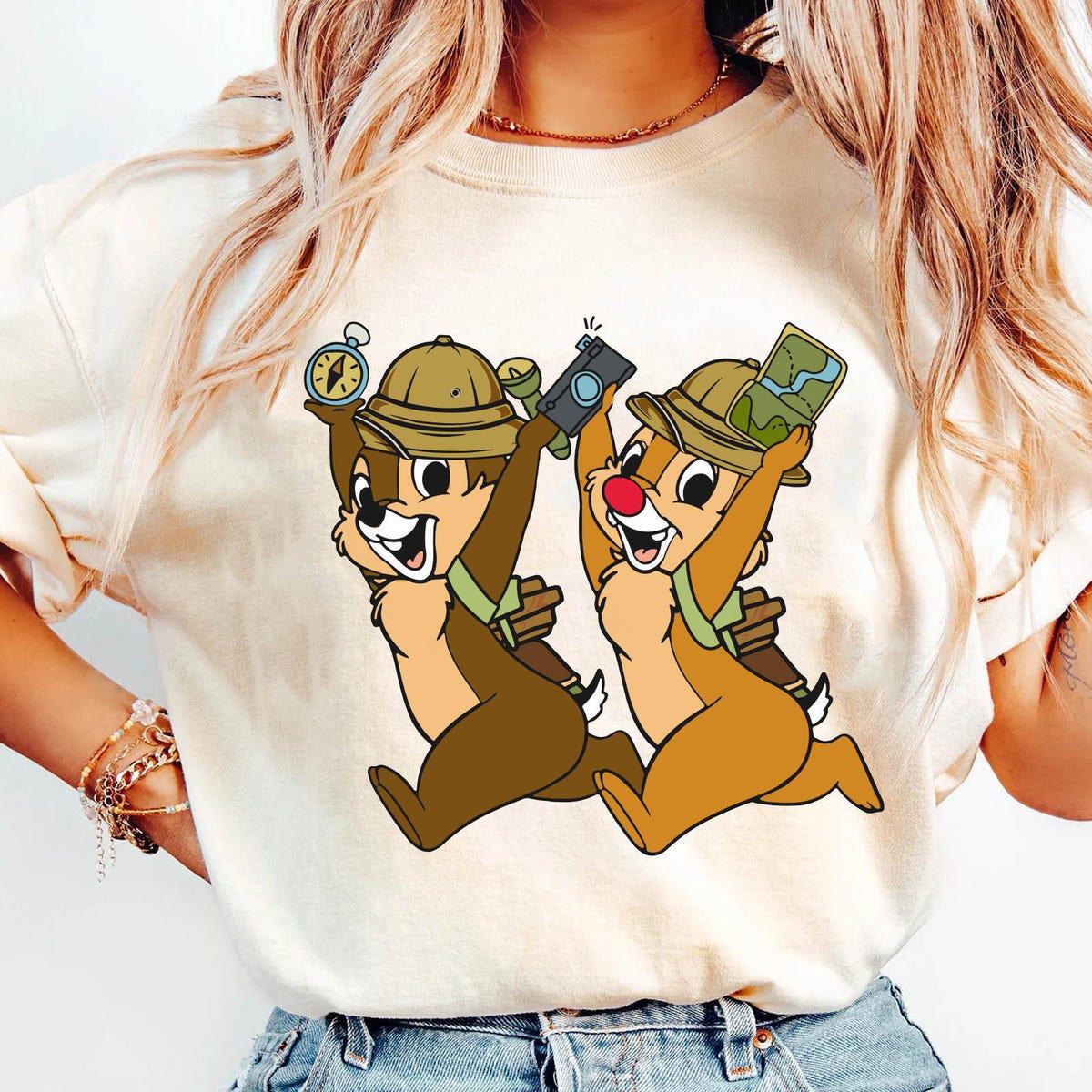 Disney Chip N Dale Safari Mode Shirt 2