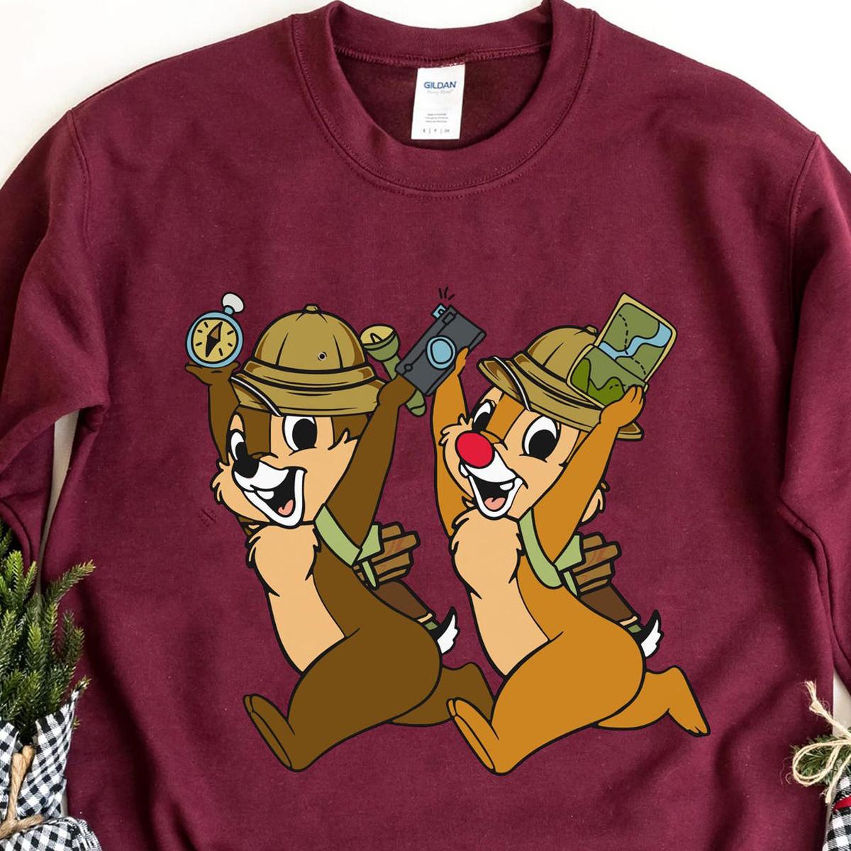 Disney Chip N Dale Safari Mode Shirt 5