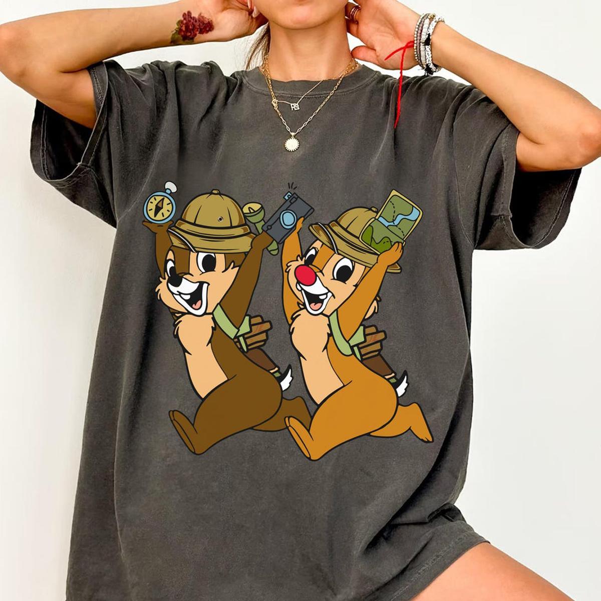 Disney Chip N Dale Safari Mode Shirt 6