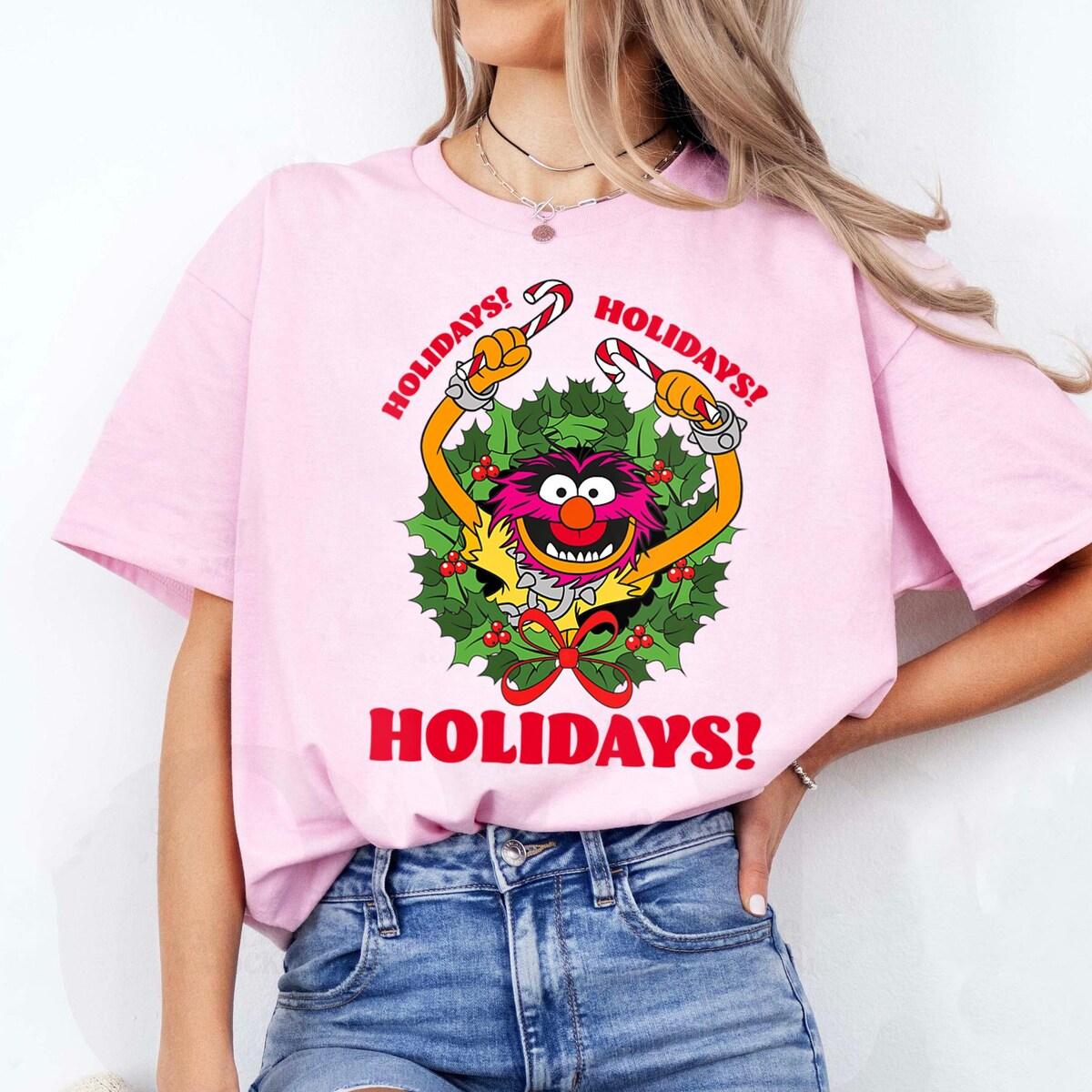 Disney Christmas The Muppets Animal Holidays Shirt 1