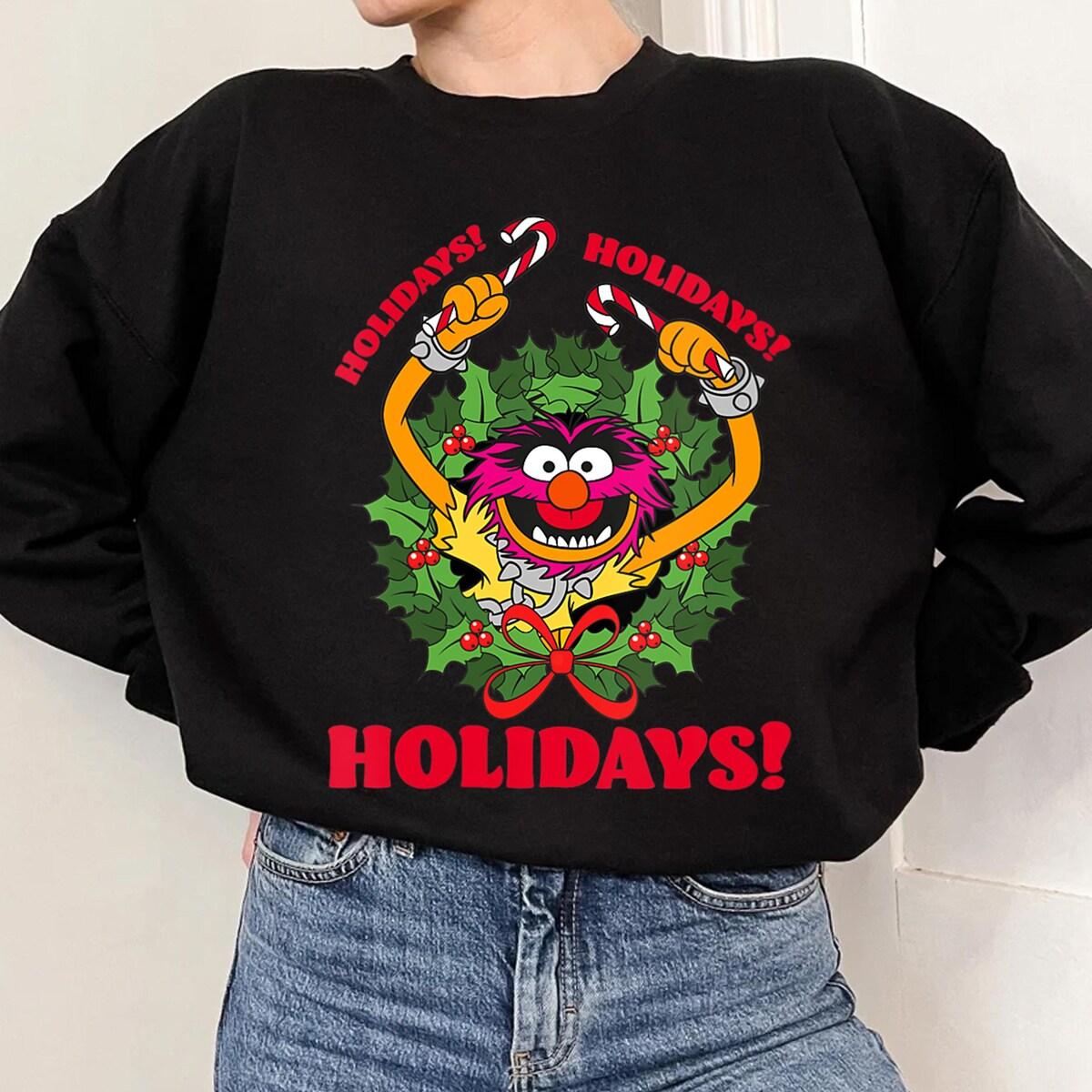 Disney Christmas The Muppets Animal Holidays Shirt 2