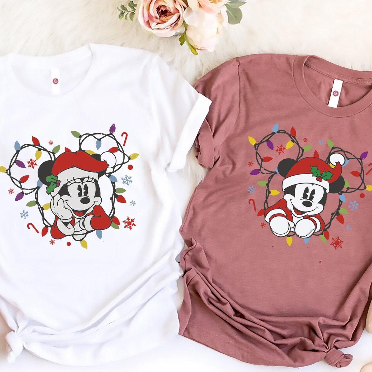 Disney Custom Christmas Mickey Xmas Shirt 1