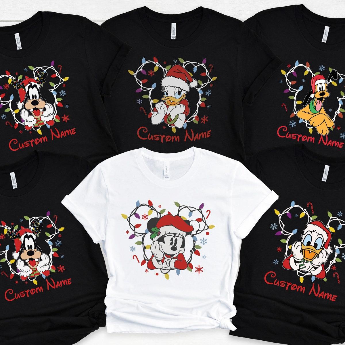 Disney Custom Christmas Mickey Xmas Shirt 2