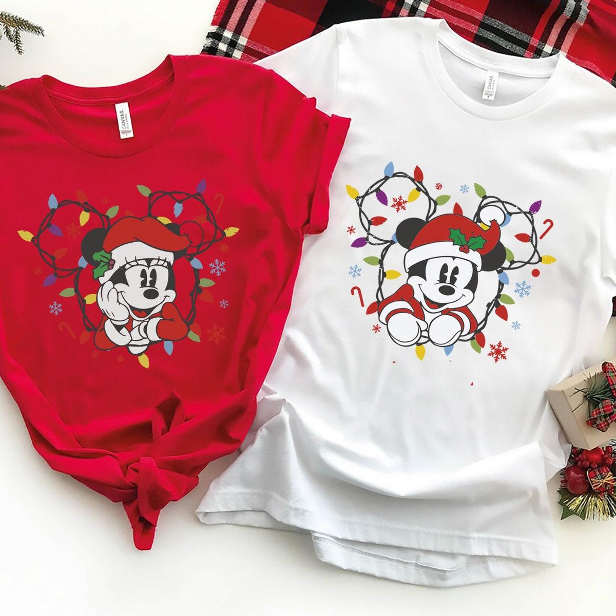 Disney Custom Christmas Mickey Xmas Shirt 4