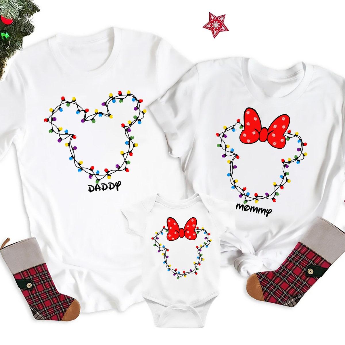 Disney Custom Mickey And Friends Christmas Shirt 2